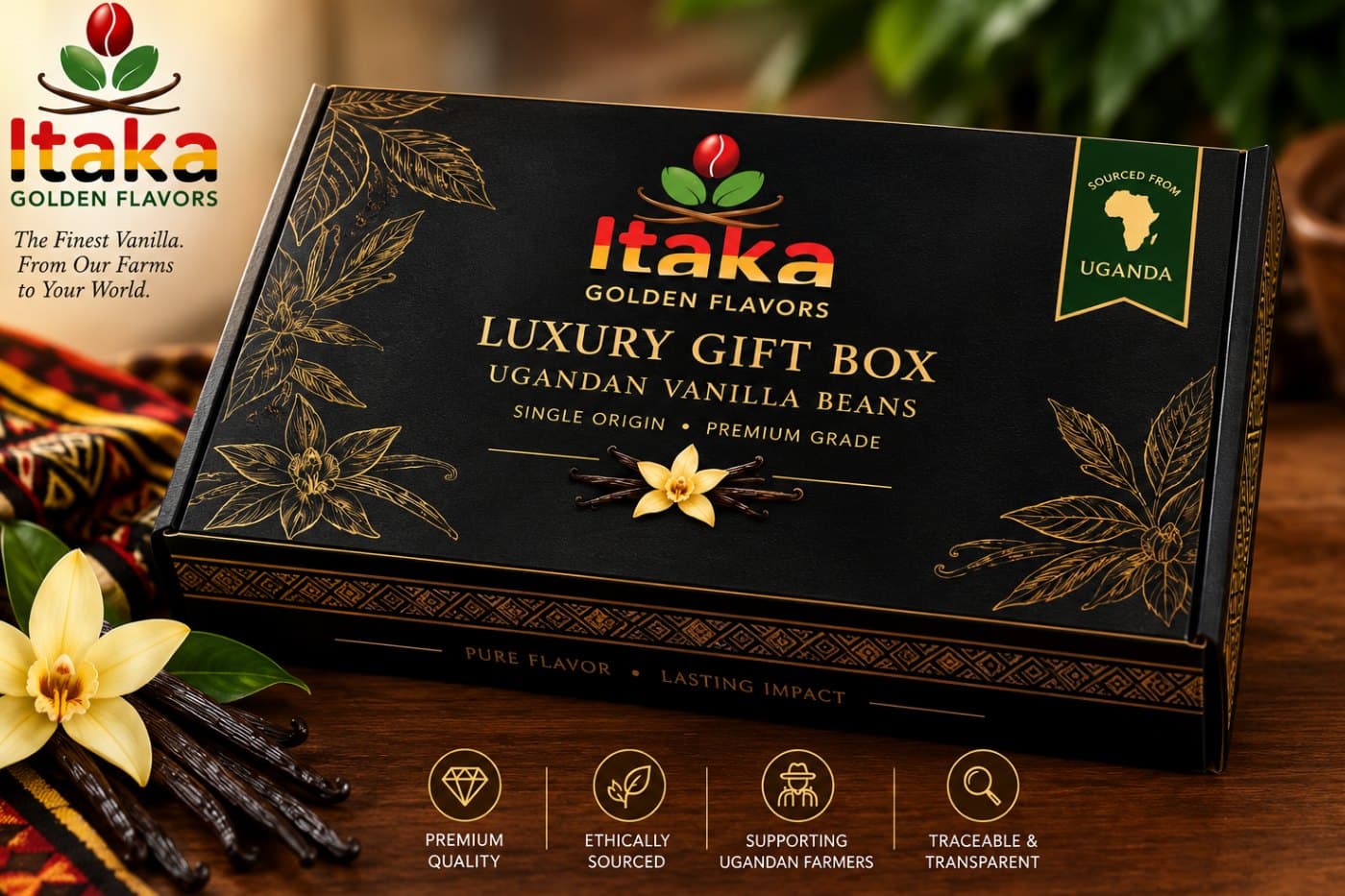 Closed Itaka luxury gift box